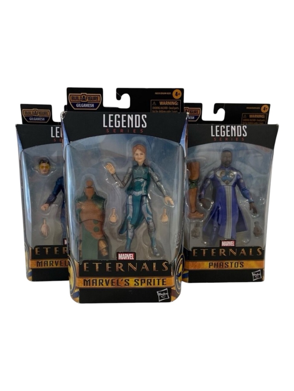 Marvel Legends Series Eternals Action Figures - Sprite Ikaris & Phastos 6-Inch